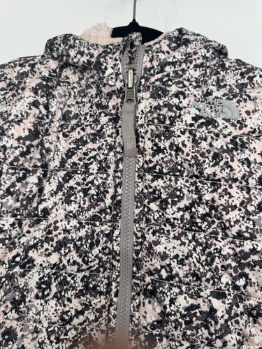 North Face Reversible Jacket Girl Size 5 Toddler Snow Ski Snowboard Warm Cozy - Picture 3 of 15