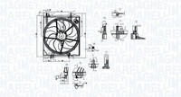 Magneti Marelli LüFter, MotorküHlung 069422787010 Passend FüR Nissan Renault