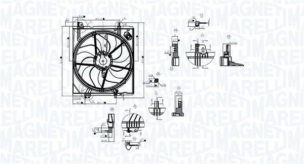 Magneti Marelli LüFter, MotorküHlung 069422787010 Passend FüR Nissan Renault-image