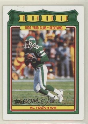 1988 Topps 1000 Yard Club Al Toon #9 00ah