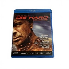 Die Hard Collection Blu-ray 4-Film Box Set Action Thriller Bruce Willis R