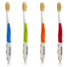 Dr Plotkas Soft Bristle Flossing Toothbrush Manual Soft Toothbrush for Adults...