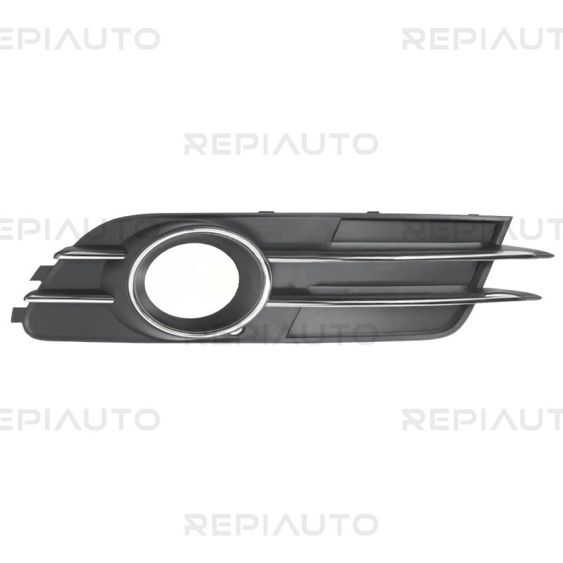 Grille de pare-choc avant droite avec insert chrome pour rénovation auto