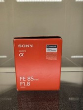 Sony 85mm F/1.8 E Mount Lens USED W/Box