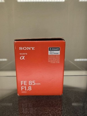 Sony 85mm F/1.8 E Mount Lens USED W/Box