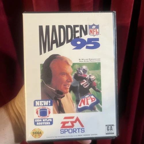 Madden NFL 95 SEGA Genesis Sealed New Authentic EA Sports