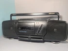 Sony CFS-D30 Boombox AM/FM Cassette Player Recorder MEGA BASS - PARTS/REPAIR