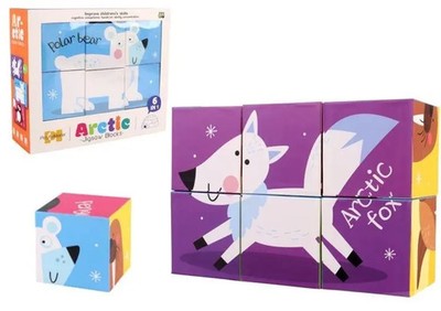 5903943011650 Klocki puzzle dla dzieci 6el MIX Pro Kids