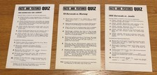 1968 Plymouth Barracuda Dealer Factsfeatures Quiz Cards Camaromustangjavelin 1968 Plymouth Barracuda Dealer Factsfeatures Quiz Cards Camaromustangjavelin
