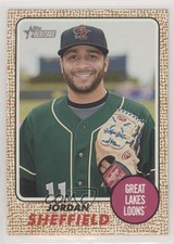 2017 Topps Heritage Minor League Edition Jordan Sheffield #105 y8k