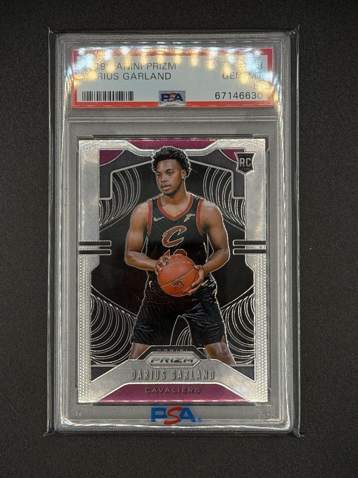 2019 Panini Prizm #288 DARIUS GARLAND Rookie Card RC - PSA 10 Prism