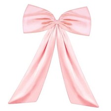 Large Bow Decor Big Wall Bow Decorations Giant Bow for Room 24 x 36 Inch Pink