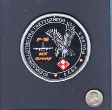 LASK Polish AF Air Force F-16 FALCON MX GROUP Squadron Patch