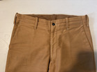 Tuki pants, size 2 in Japanese, size M, around 32",  100% cotton, Tan — photo 2
