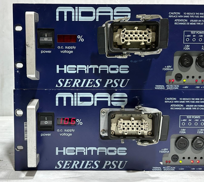 Midas Heritage 3000 Power Supply #6800(One)(TRUEHEARTSOUND) | eBay