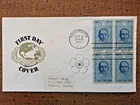 U.S. #1188 CHINA REPUBLIC FIRST DAY COVER W/BLOCK OF 4 STAMPS, WITH CACHET
