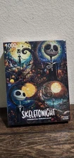 TAOZI&LIZHI Jigsaw Puzzles for Adults 1000 Piece, Skeletonight Scene Sealed 