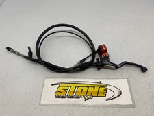 WORKS CONNECTION PERCH ASSEMBLY CLUTCH LEVER W/ HOT START HONDA TRX450R CABLES