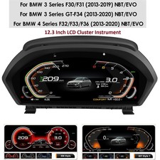 Car LCD Digital Dashboard Instrument For BMW 3/ 4 Series F30 F31 F32 F33 F34 F36