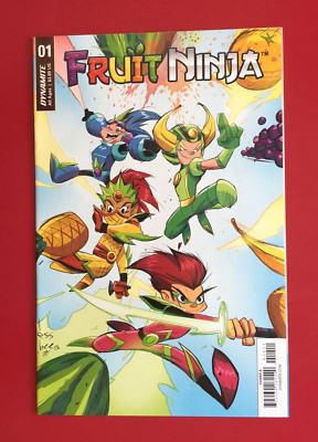 FRUIT NINJA #1 (NM) BROWN cover COSBY Dynamite 2017