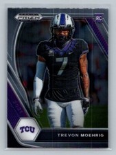 2021 Panini Prizm Draft Picks Collegiate Trevon Moehrig #146 TCU Horned Frogs