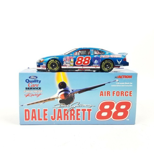 NASCAR Die Cast 1/24 th Scale Dale Jarrett #88 AIRFORCE ...