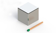 MAGNETE NEODIMIO 20X20X20 mm super potente N 52 !!!!   CALAMITE MAGNETI