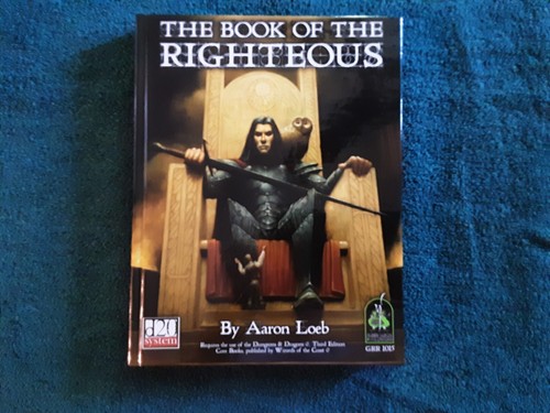 Green Ronin: Book of the Righteous Hardcover NM Condition D&D d20 - Picture 1 of 2