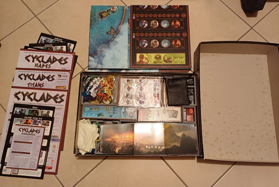 Cyclades + Espansioni + Organizer + Promo Boardgame Matagot 2011 Completo All-in - Imagen 3 de 3