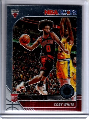 Panini Hoops Premium 2019-20 #204 Coby White Rookie Basketball Card EX/MT