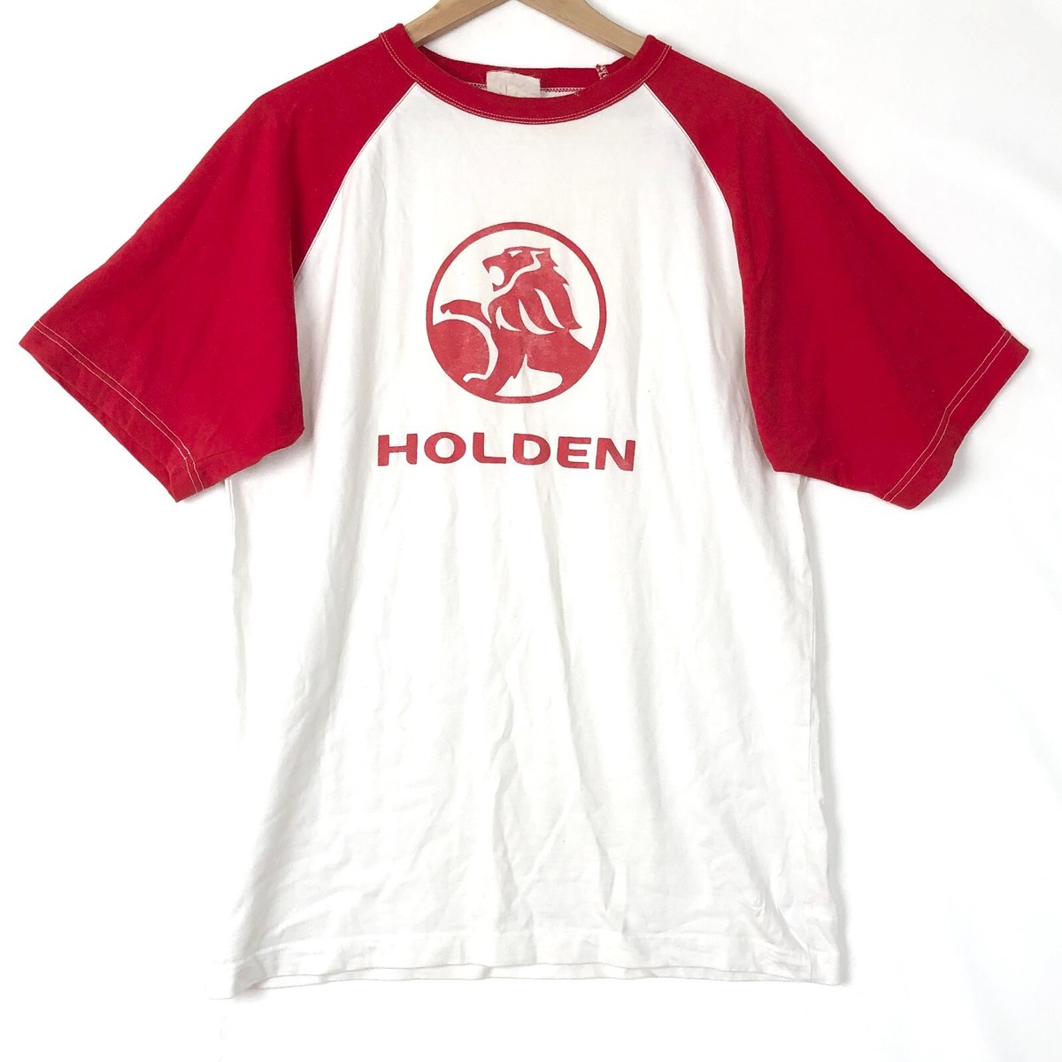 Vintage Holden Dealer Team T-Shirt Short Sleeve Crew Neck white