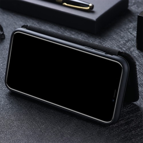 For Samsung S21 S20 FE Ultra S10 Plus Case carbon fiber Leather Wallet Cover - Picture 8 of 23