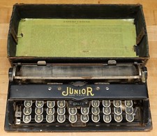 RARE Bennett Junior Small Portable Typewriter 1907-09 thumbnail