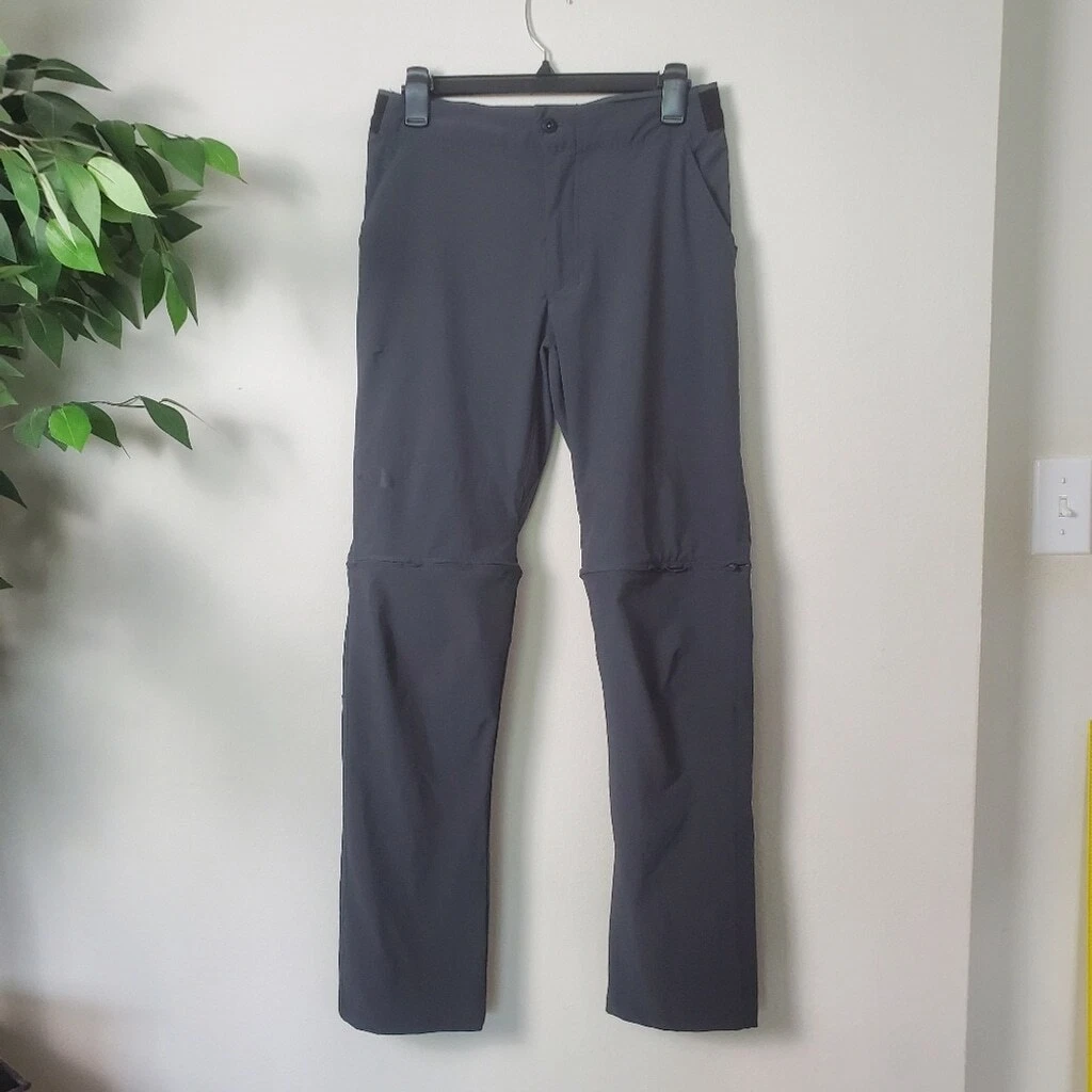The North Face Trail Asphalt Gray Men's Convertible Pants Size 30