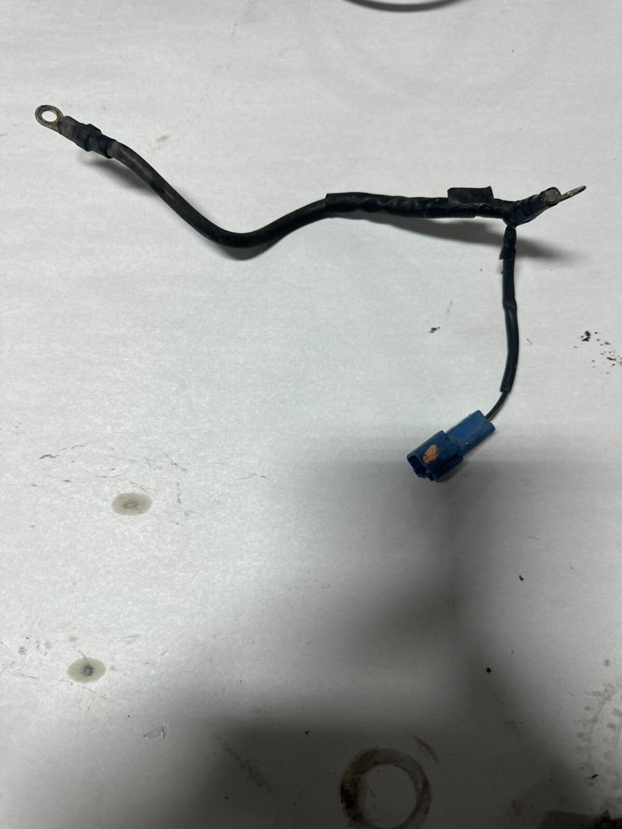 2006-2011 KAWASAKI ZX14 OEM ENGINE NEGATIVE WIRE GROUND WIRE-USED