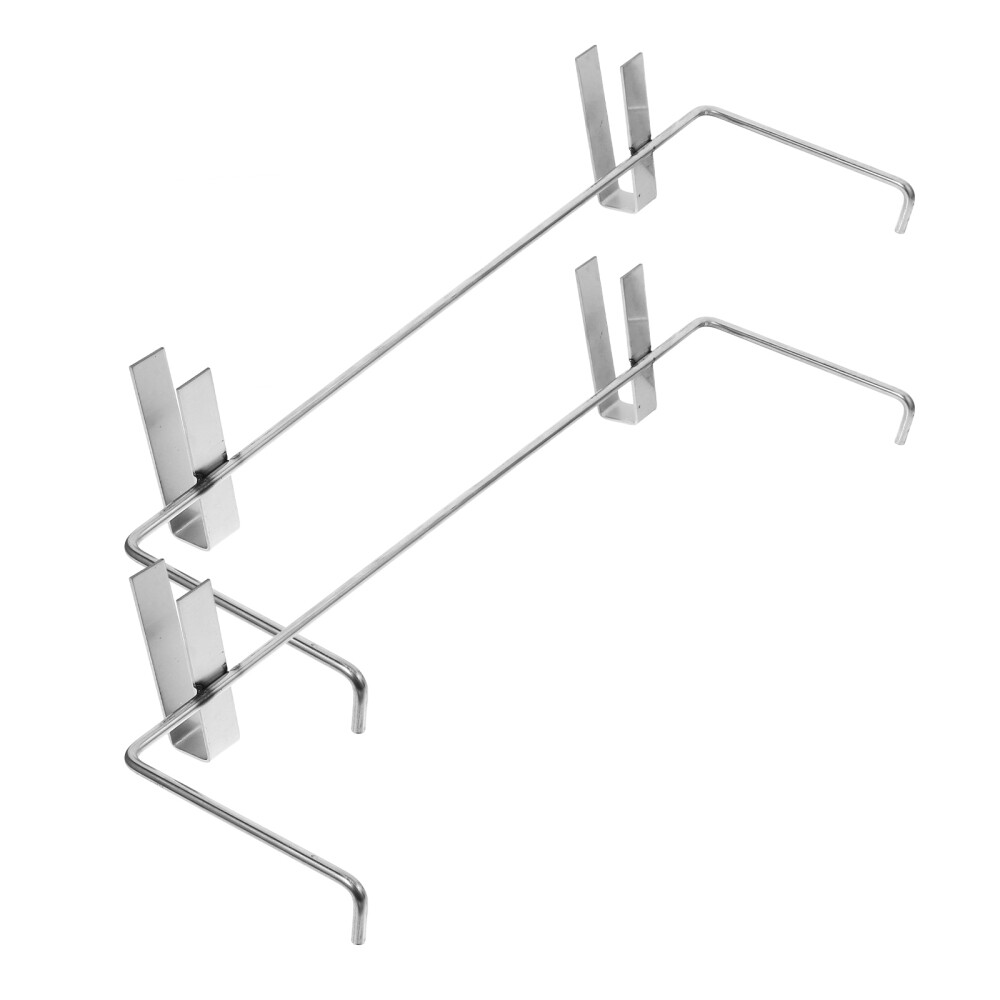 2pcs Stainless Steel Beehive Frame Holder Beekeeping Support Bracket