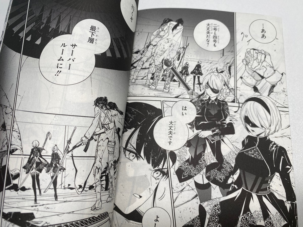 USED NieR: Automata Comicalize YoRHa 1-4+LTD Card Set Japanese