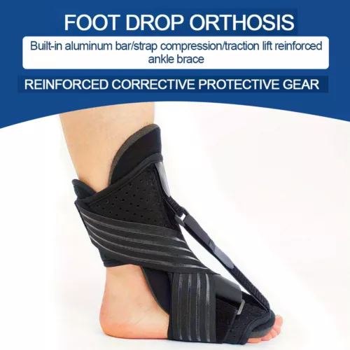 Plantar Fasciitis Night Splint Adjustable Straps Relief Night Splint - Picture 2 of 13