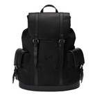GUCCI $3100 Black Jumbo GG Canvas Backpack New & Authentic