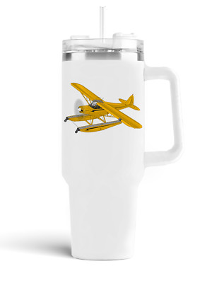 Piper Cub Floatplane Quencher - 40oz.