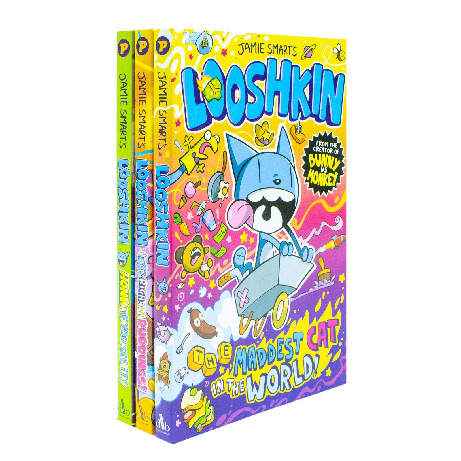 Looshkin Series Collection 3 Books Set by Jamie Smart Oof! Right in the Puddings - Image 6