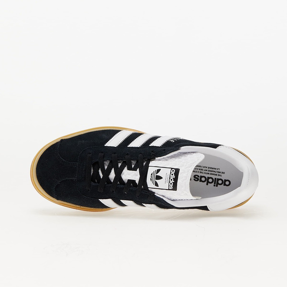 W Adidas Originals Gazelle Bold Black White IE0876 Womens