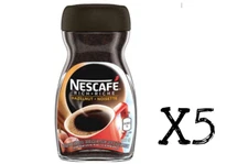 Nescafe Rich Hazelnut Instant Coffee 5 x 100g Canadian FRESH