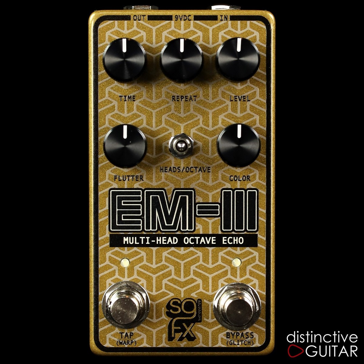 BRAND NEW SOLIDGOLDFX EM-III MULTI-HEAD OCTAVE ECHO GUITAR EFFECTS