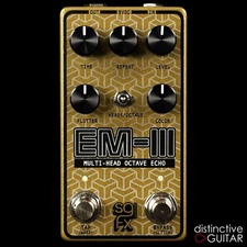 BRAND NEW SOLIDGOLDFX EM-III MULTI-HEAD OCTAVE ECHO GUITAR EFFECTS PEDAL DELAY
