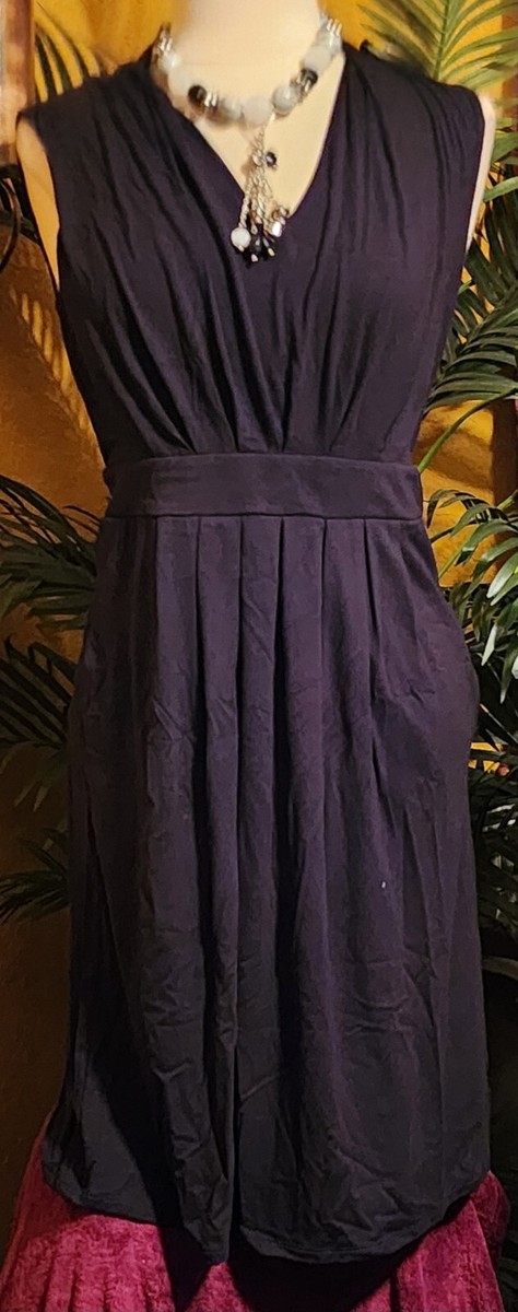 CHICO'S NWT Short Black Classic Pleated Solid Women's Knee Length Dress  Size XS | eBay