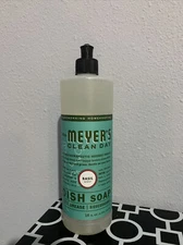 Dish Soap, Basil Scent, 16 fl oz (473 ml) BULK Of 7