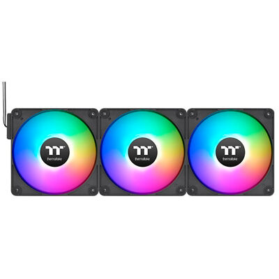 Thermaltake CT140 EX ARGB Sync PC Cooling Fan, Gehäuselüfter, schwarz
