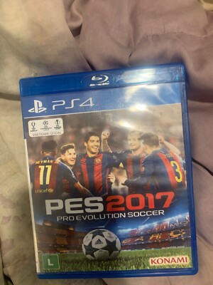 PES 2017: Pro Evolution Soccer Sony PlayStation 4 PS4 Good Condition NTSC CIB