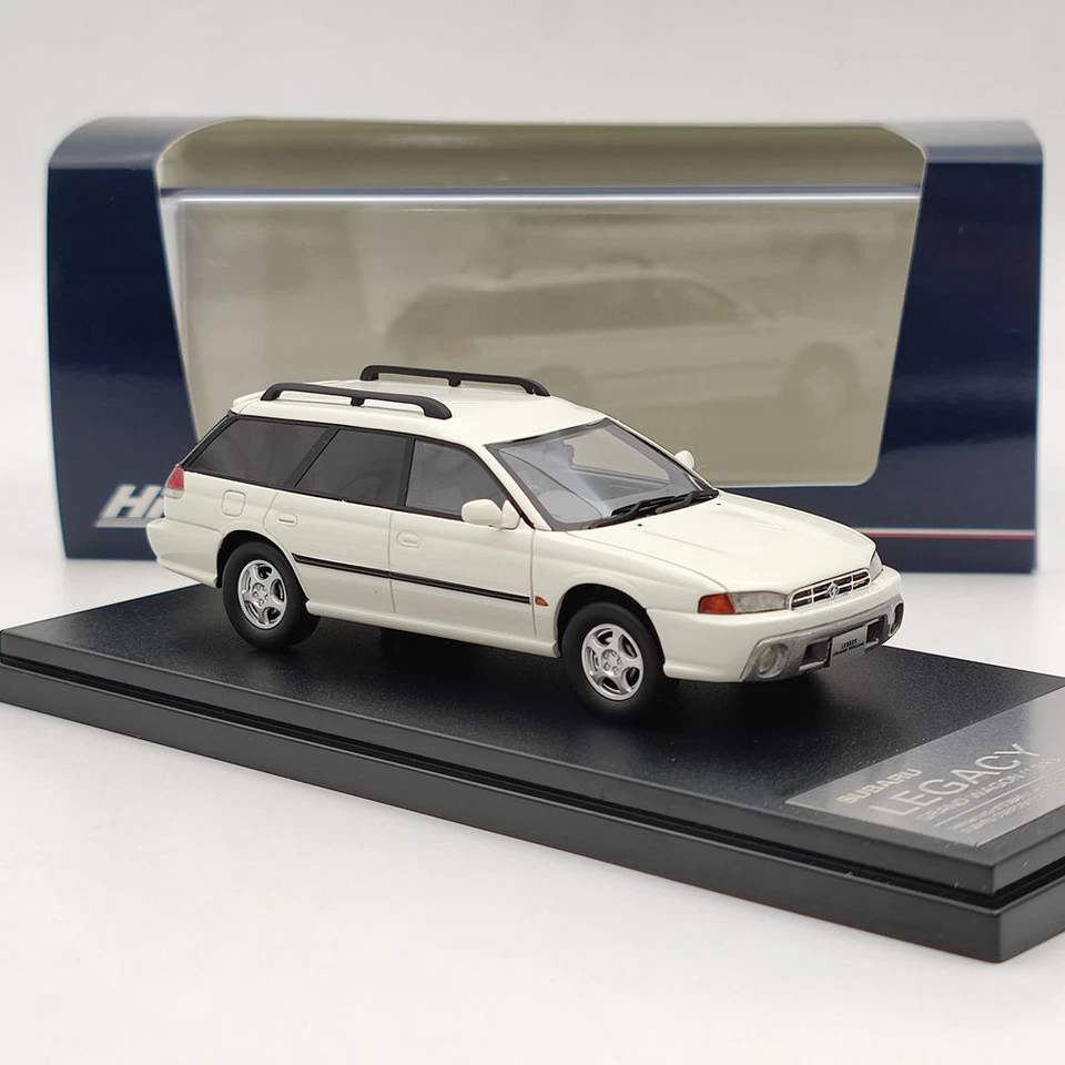Hi-Story 1/43 Subaru Legacy Grand Wagon 1996 White HS324WH Resin Models Car - Image 2 of 4